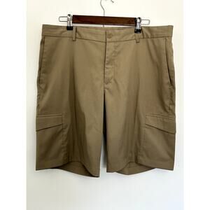 Nike DRI-FIT Khaki Cargo Golf Shorts, Size 36
